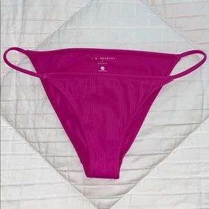 LA Hearts by PacSun- Madi Binded Ribbed Bikini